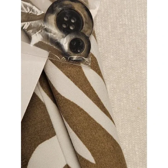 Patrick Christopher Blazer Animal Print Pockets  Orange Lining Size M - Picture 8 of 9